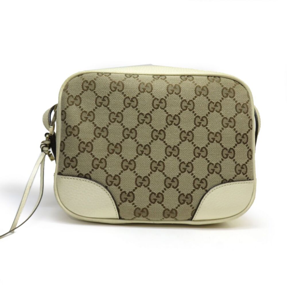 GUCCI GG Canvas Shoulder Bag Camera